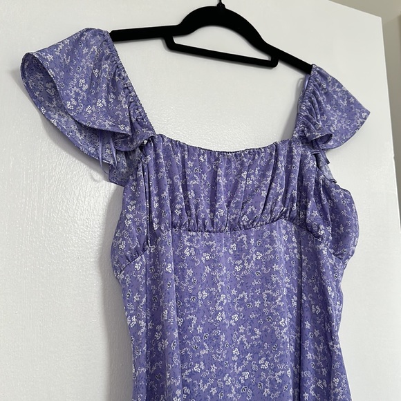 Silk Floral Dress - Picture 4 of 5